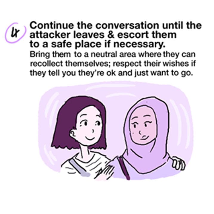 How to intervene if you witness a racist incident or attack