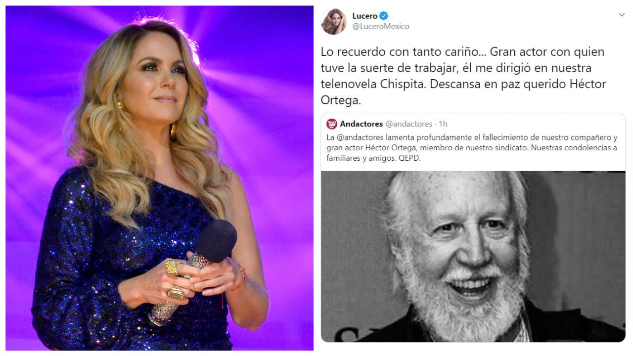 Lucero lo recordó por la época en que protagonizó la telenovela 'Chispita' en la década de los 80.