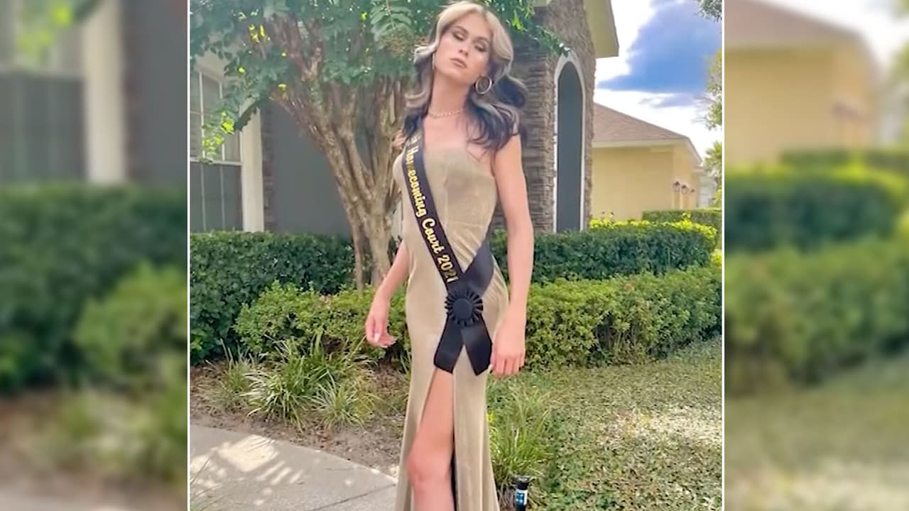 Adolescente de Florida hace historia al ser la primera reina del baile transgénero de su escuela