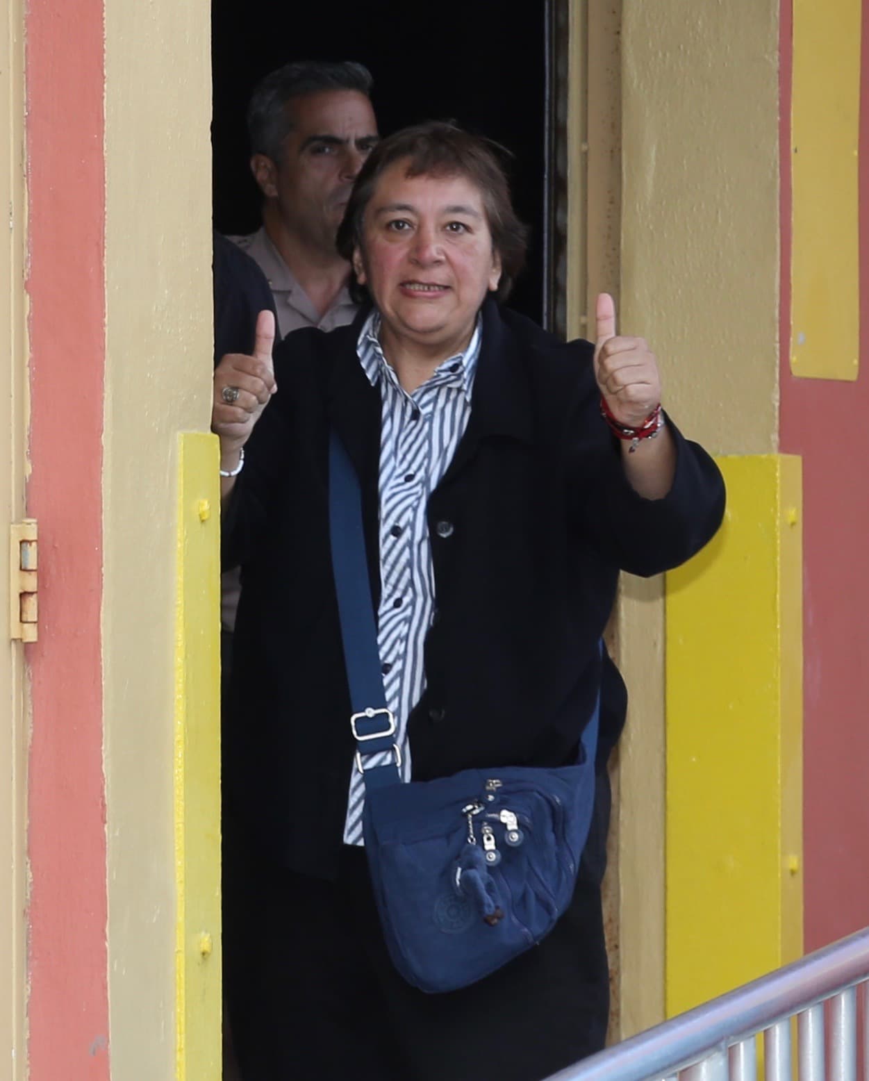 Laura Núñez, quien trabajó durante muchos a˜nos con José José, se mostró emocionada.