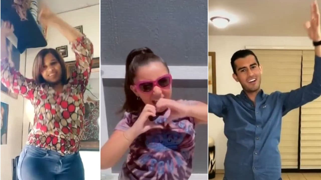 "Energía, enjundia y pasión": los videos de nuestra gente en el reto 'Brinca, sonríe' de TikTok