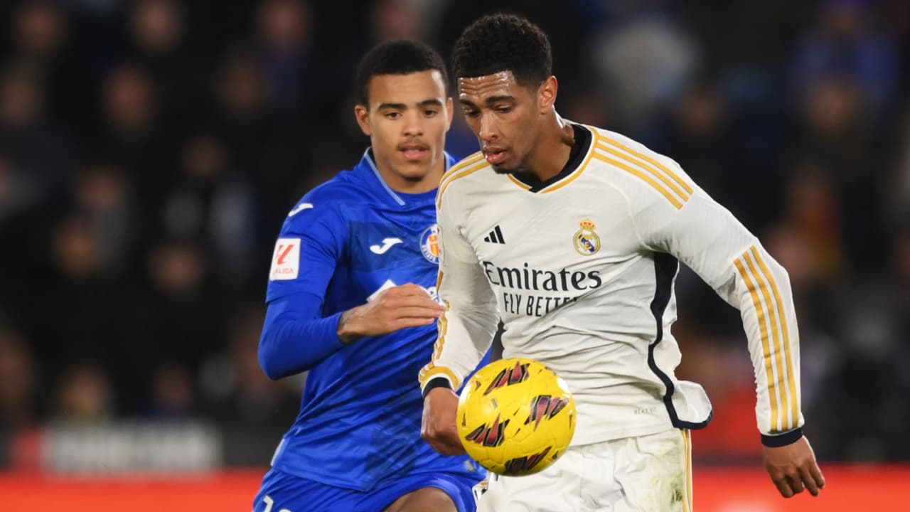 Getafe acusa a Bellingham de llamar violador a Mason Greenwood