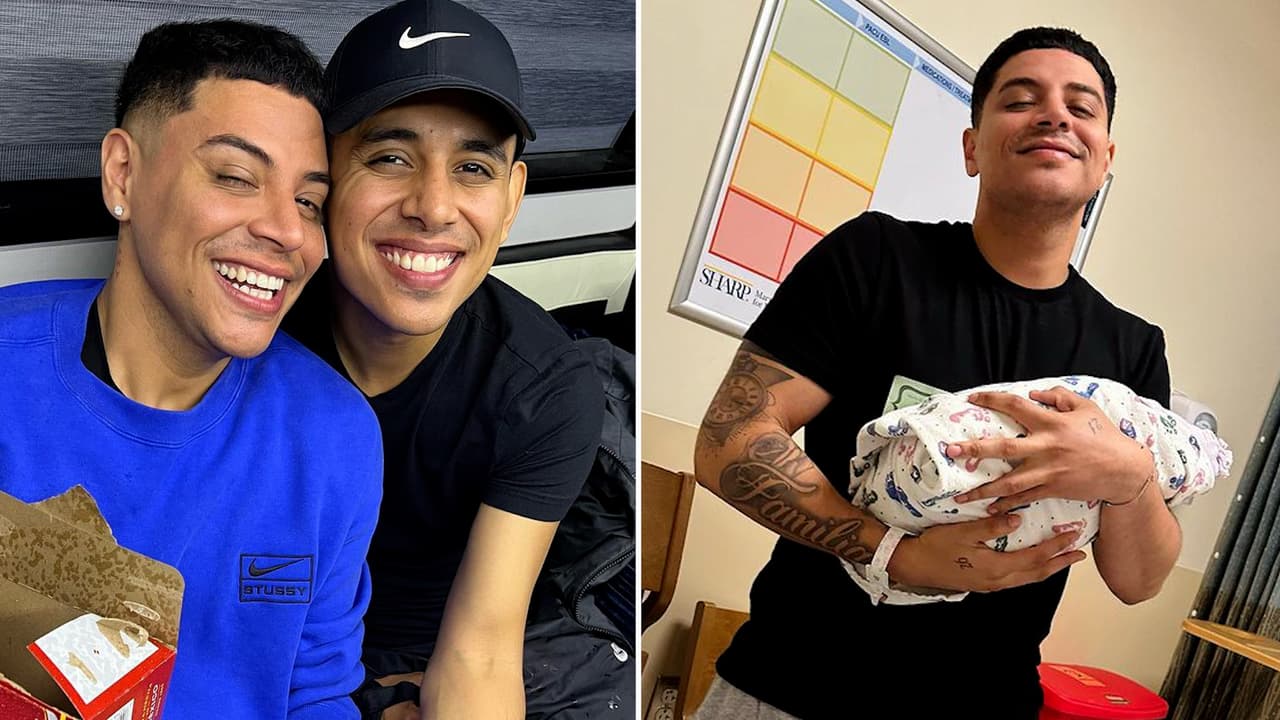 Así celebró Jhonny Caz el nacimiento del hijo de Eduin: ya sabe lo primero que le enseñará a su sobrino