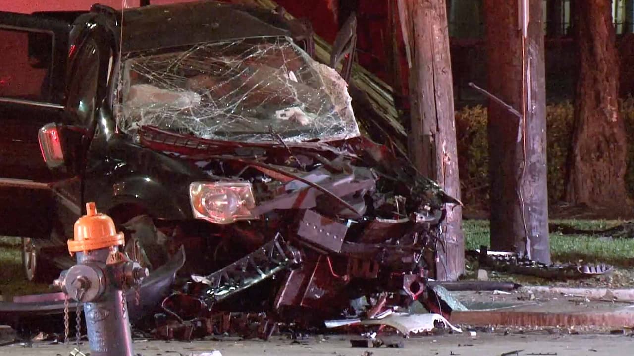 La conductora de una camioneta SUV negra falleció en la escena