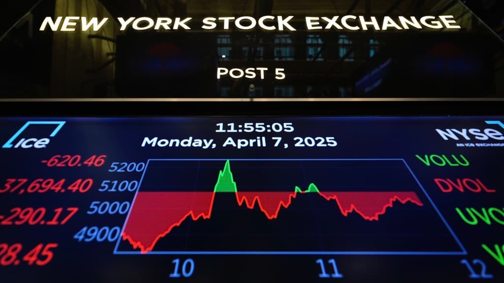 Trump descarta pausar sus aranceles y amenaza con aumentar los de China mientras los mercados de valores siguen cayendo