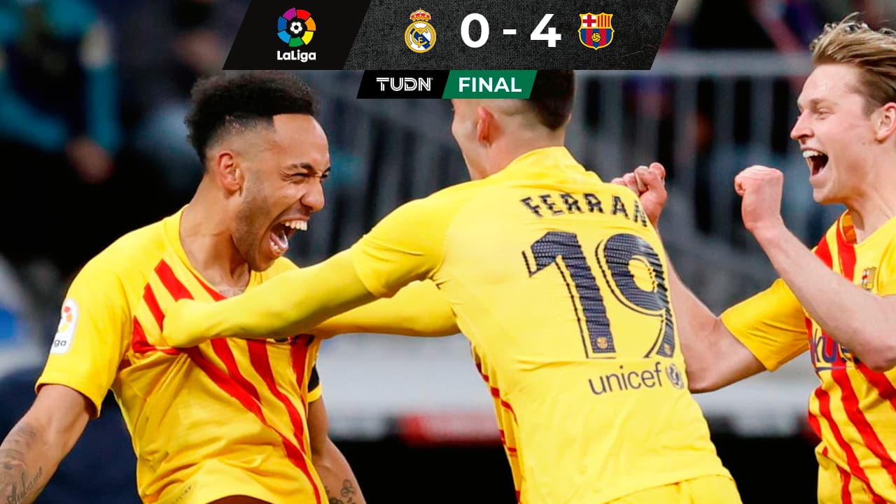 Barcelona le dio un paseo al Madrid y sigue tercero en LaLiga  