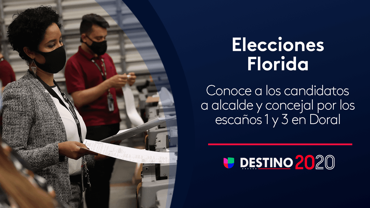 Estos son los candidatos para alcalde y concejales en la ciudad de Doral