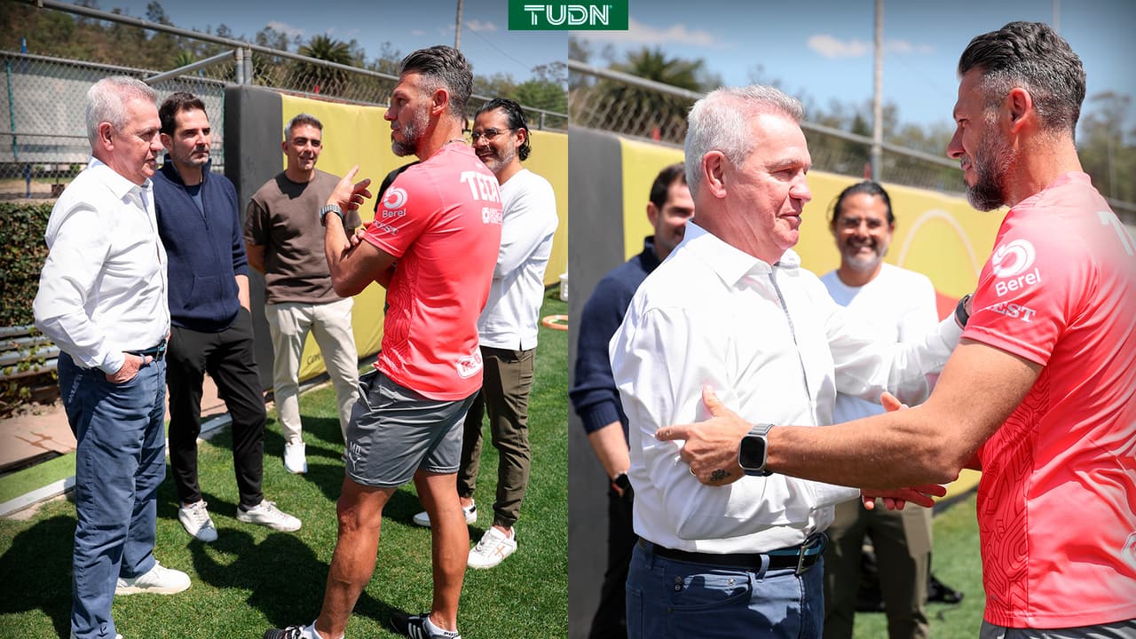 Javier Aguirre y Martín Demichelis se encuentran en el CAR del Tri
