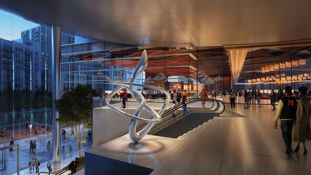 Una 
<b>vista privilegiada del Río</b> y del horizonte de la ciudad son constantes en el proyecto.