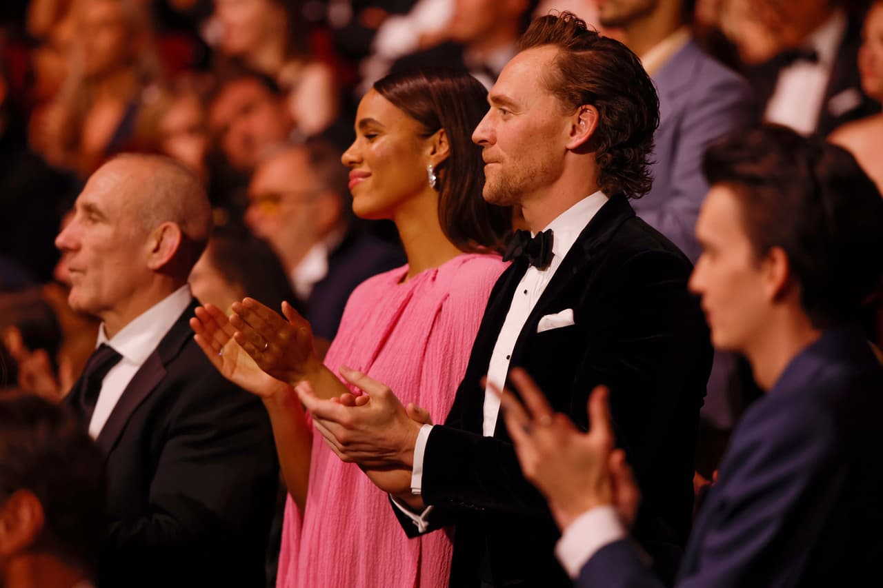 Tom Hiddleston y Zawe Ashton