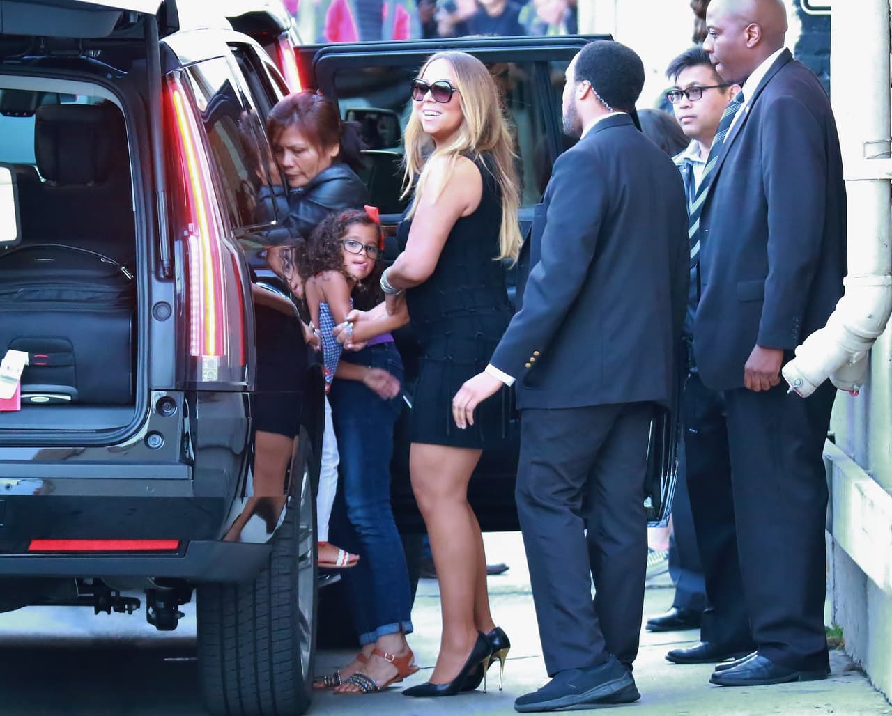 Pero el paseo terminó y Mariah debe irse.