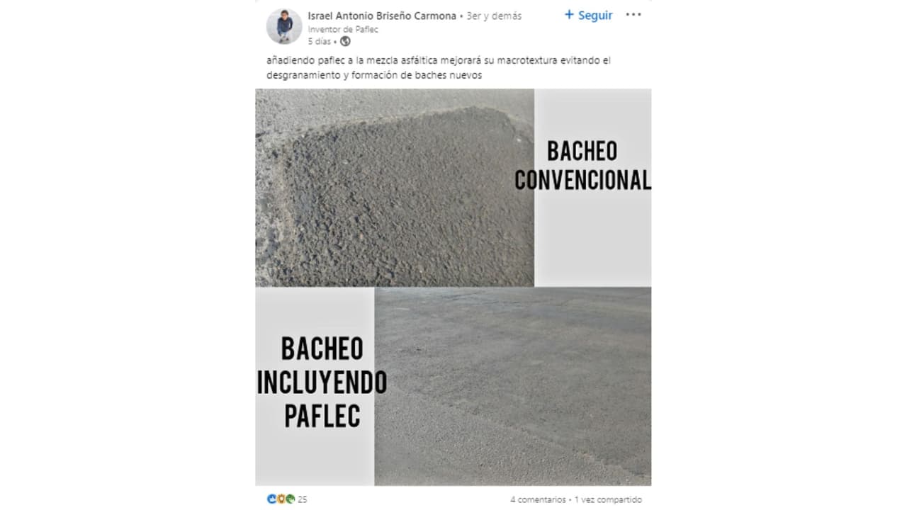 Israel Antonio Briseño Carmona publica actualizaciones de PAFLEC en LinkedIn