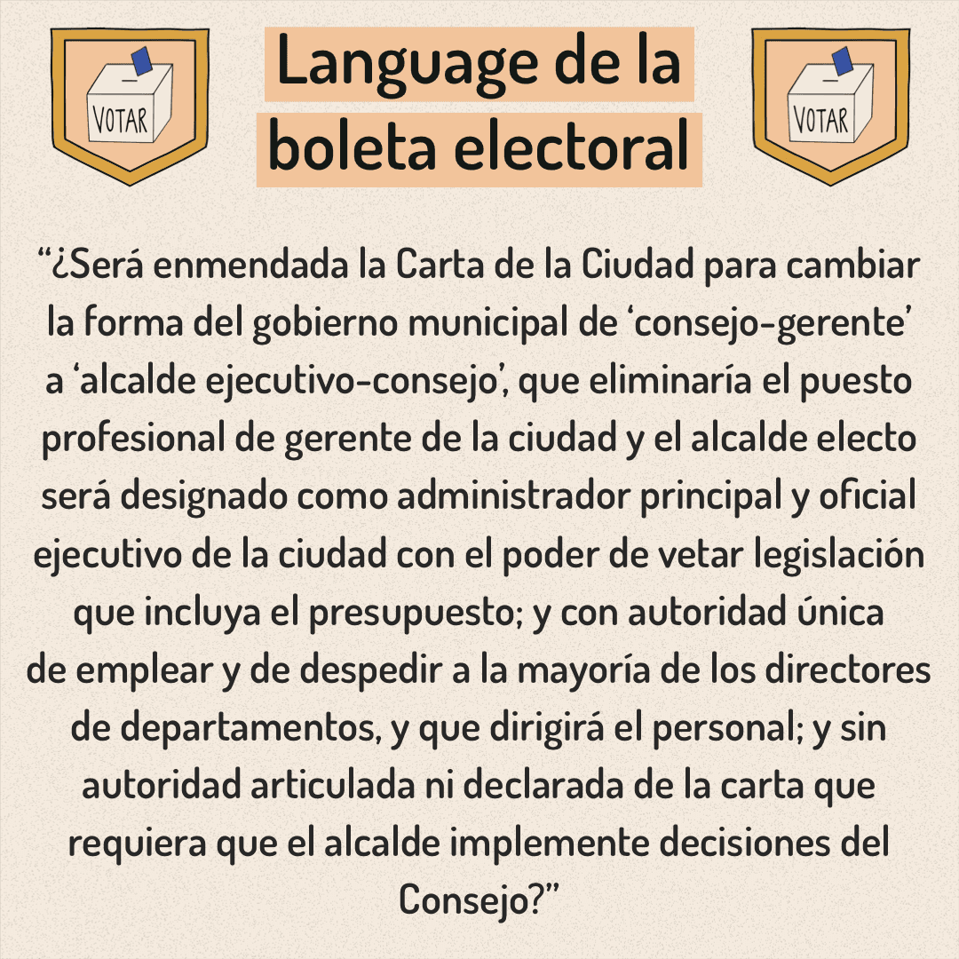 Puedes votar desde ahora hasta el 4 de mayo. Aquí hay información sobre la Propuesta F para ayudarlo a tomar una decisión más informada al votar.