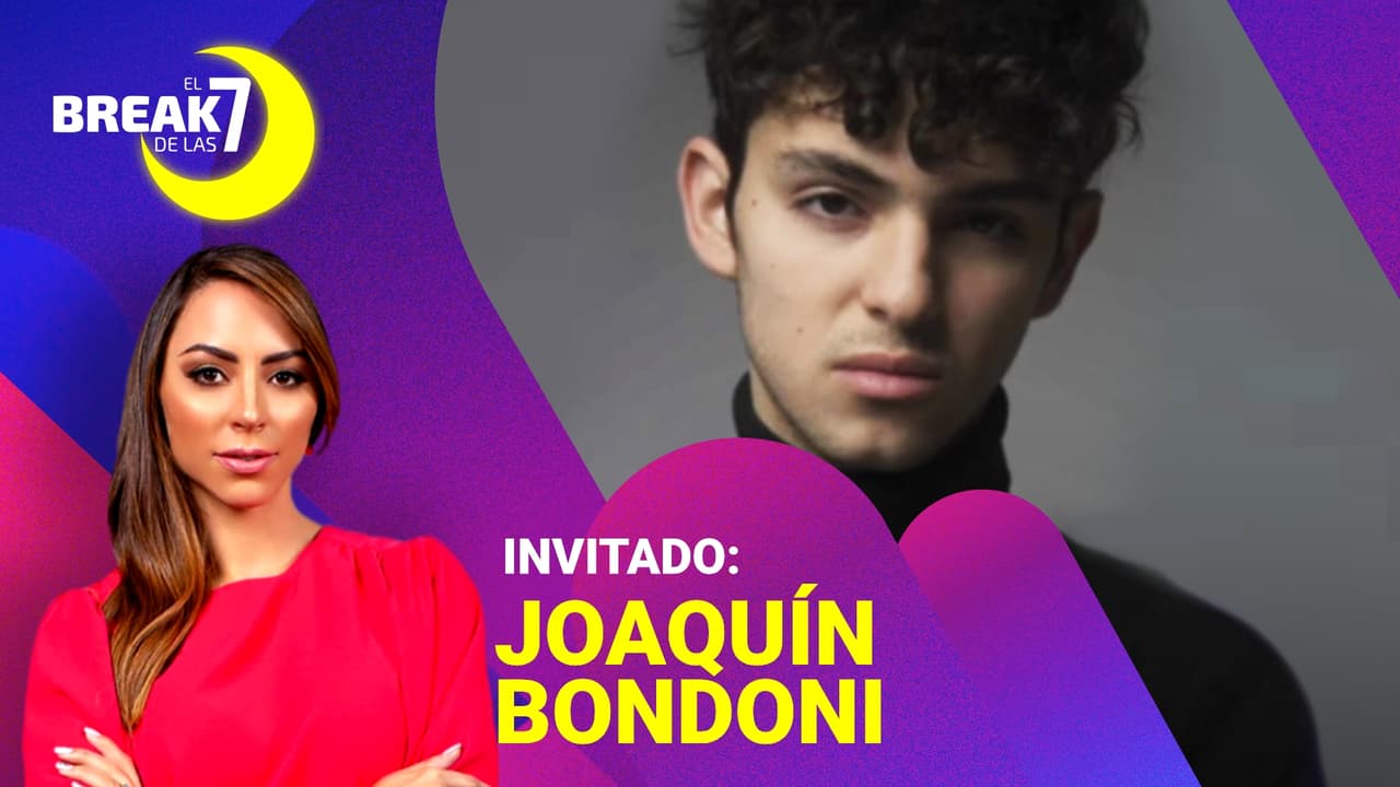 Joaquín Bondoni abre su corazón con Carolina Rosario en El Break de las 7