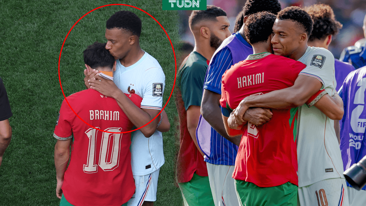 Así consoló Mbappé a jugadores de Marruecos tras victoria de Francia