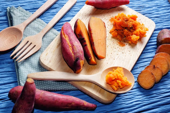 Camote (sweet potato) al horno | Reto 28