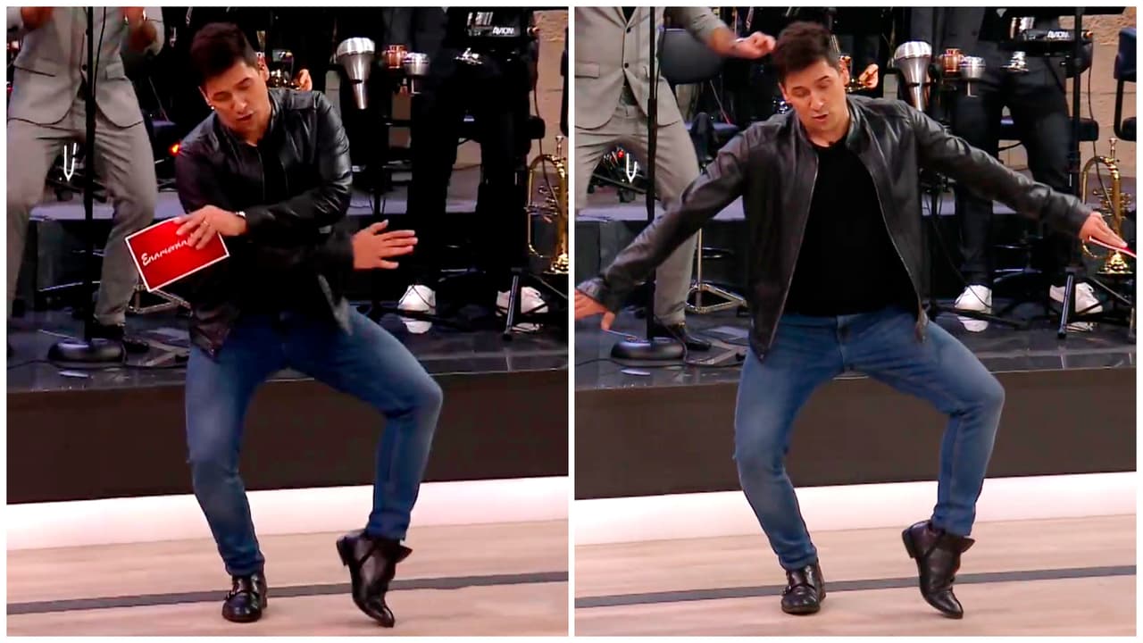 Con estos movimientos el chileno puso a bailar a todos los amorosos del palco. Roberto se llevó un "que no, que no", pero Rafa lo despidió bailando con mucho estilo.