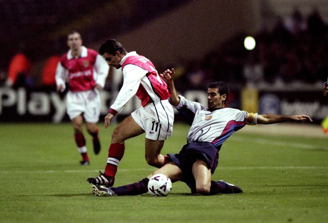 Pep Guardiola llegó a las categorías inferiores del FC Barcelona en 1984.