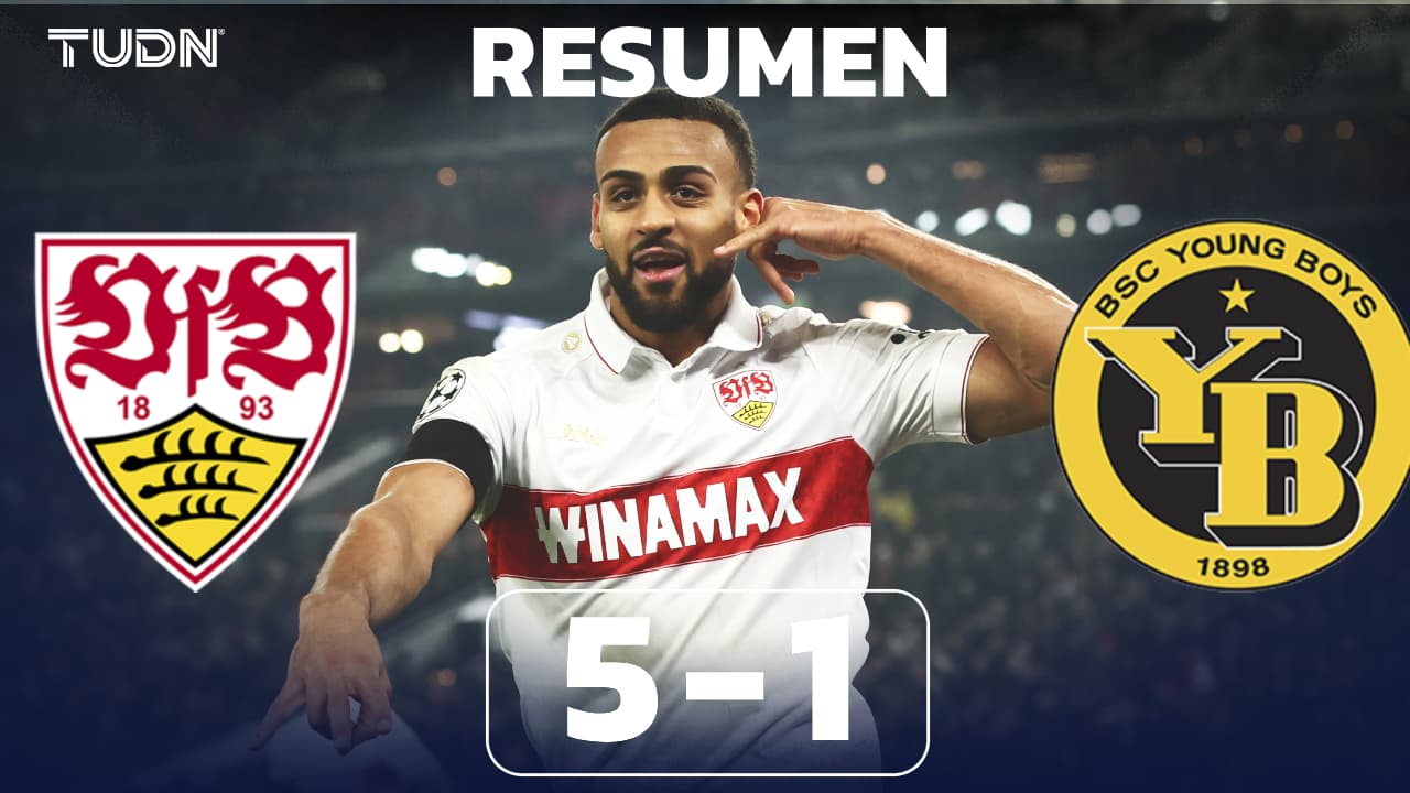 Resumen | Stuttgart aplasta al Young Boys y ‘renace’ en Champions