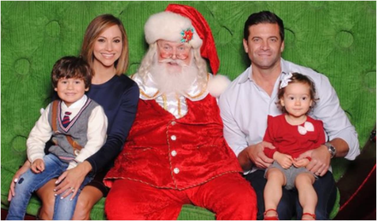 Satcha Pretto enamoró a todos al compartir la foto en familia con “Santa”.