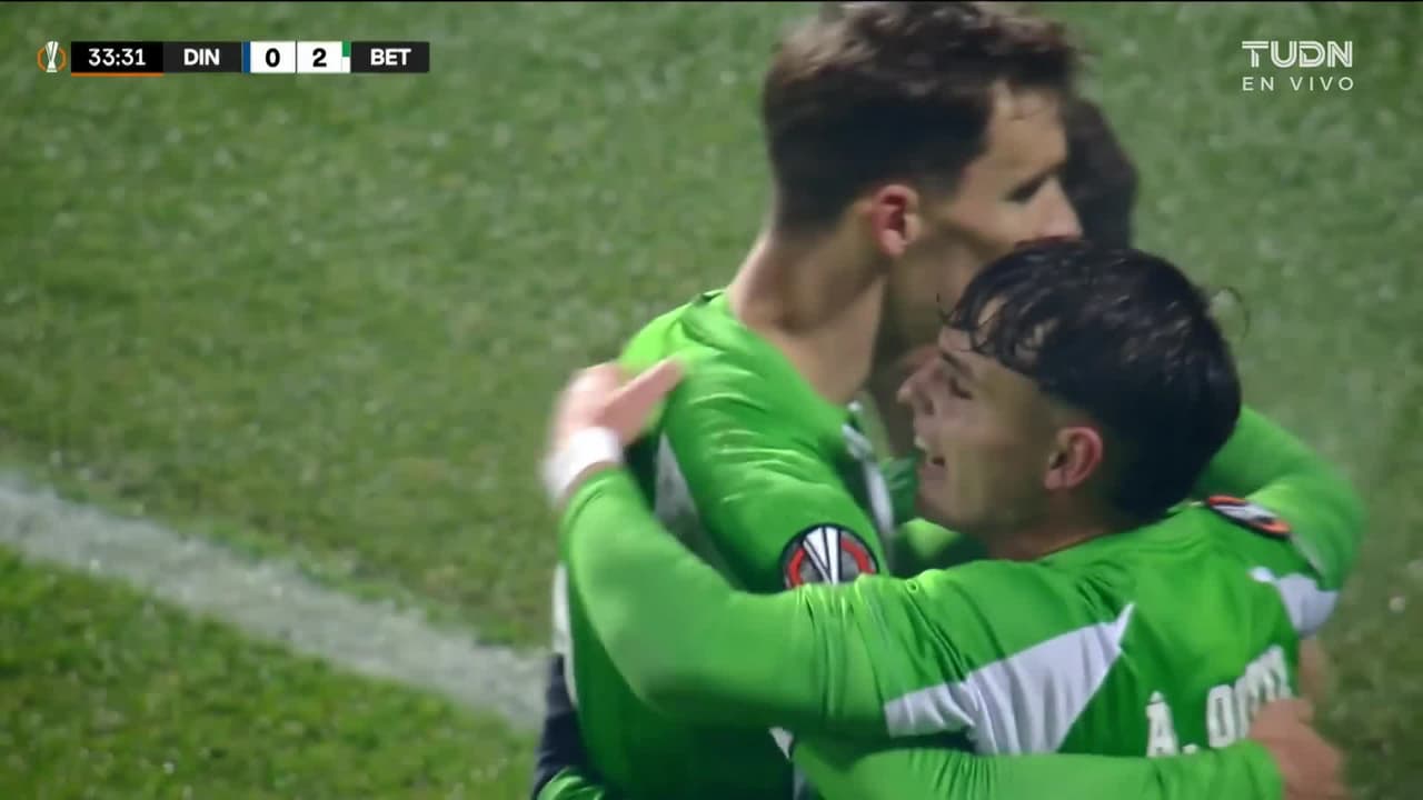 ¡GRAN DEFINICIÓN! Rodrigo Riquelme marca el 0-2 del Betis con una jugada brillante en el área chica