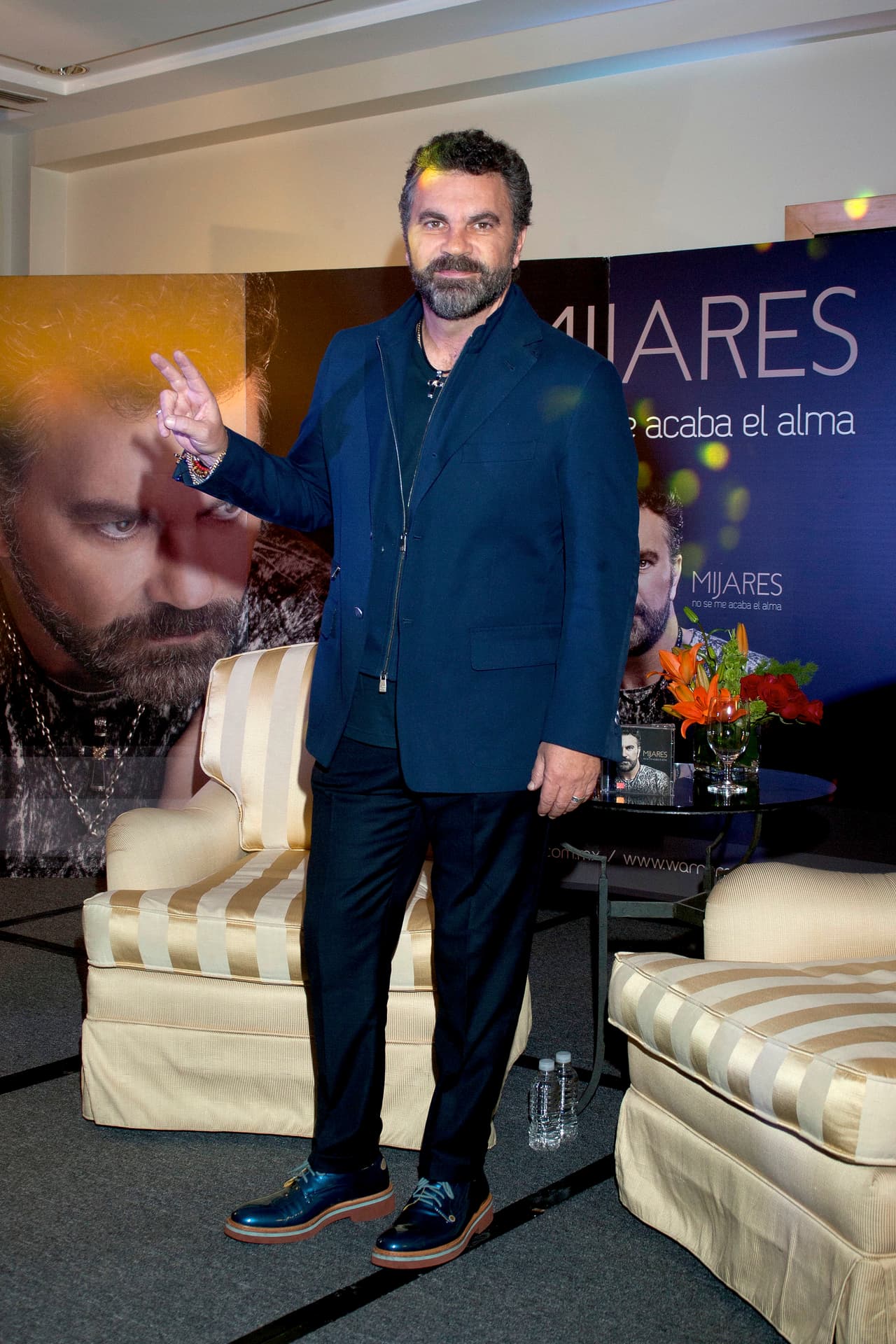 Frente al presentador, el intérprete de 'Soldado del amor' confesó que no quería hacer la película: "Porque no soy actor. La verdad a mí nunca me gustó actuar ni sé actuar".