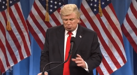 El actor realiza este sketch desde las elecciones.