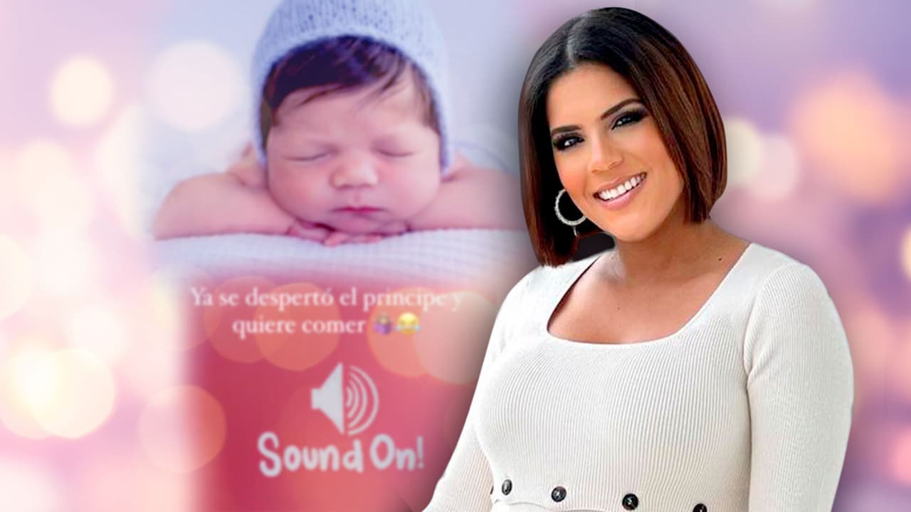 Gennaro Zampogna tiene la atención completa de su mamá, este pequeñito la quiere para él de tiempo completo.