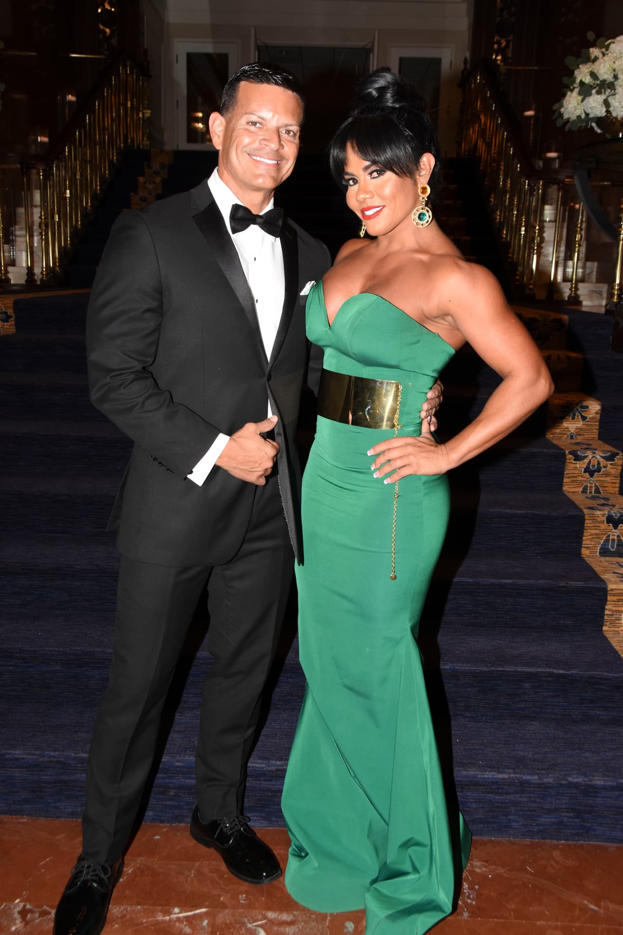 Maripily lucía radiante y muy contenta, pues según contó, en José Berdecía encontró el complemento perfecto.