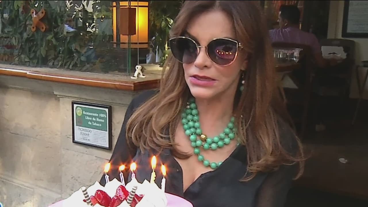 Esta fue la manera que encontró Lucía Méndez para no revelar cuántos años cumplió