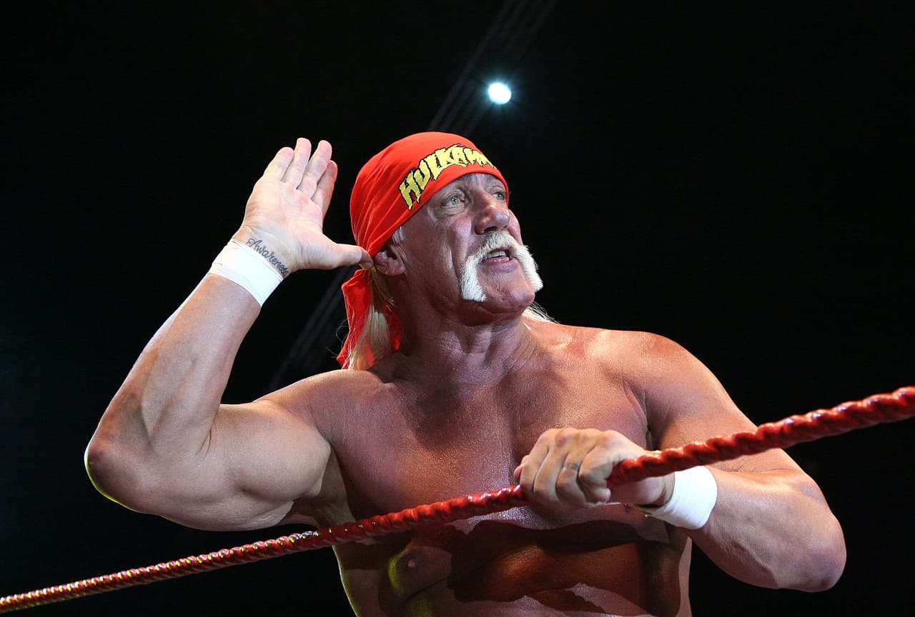El luchador Hulk Hogan ha hecho pública desde hace años su admiración por Trump.