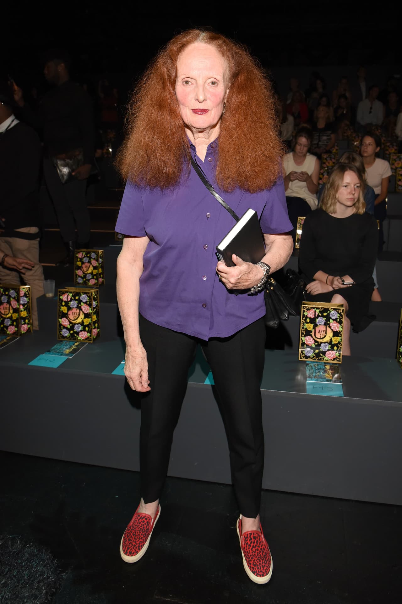 Grace Coddington fue el alma tras las producciones de Vogue.