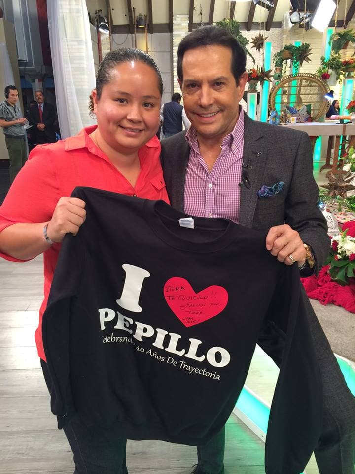 Pepillo Origel es súper consentidor con sus fans.
