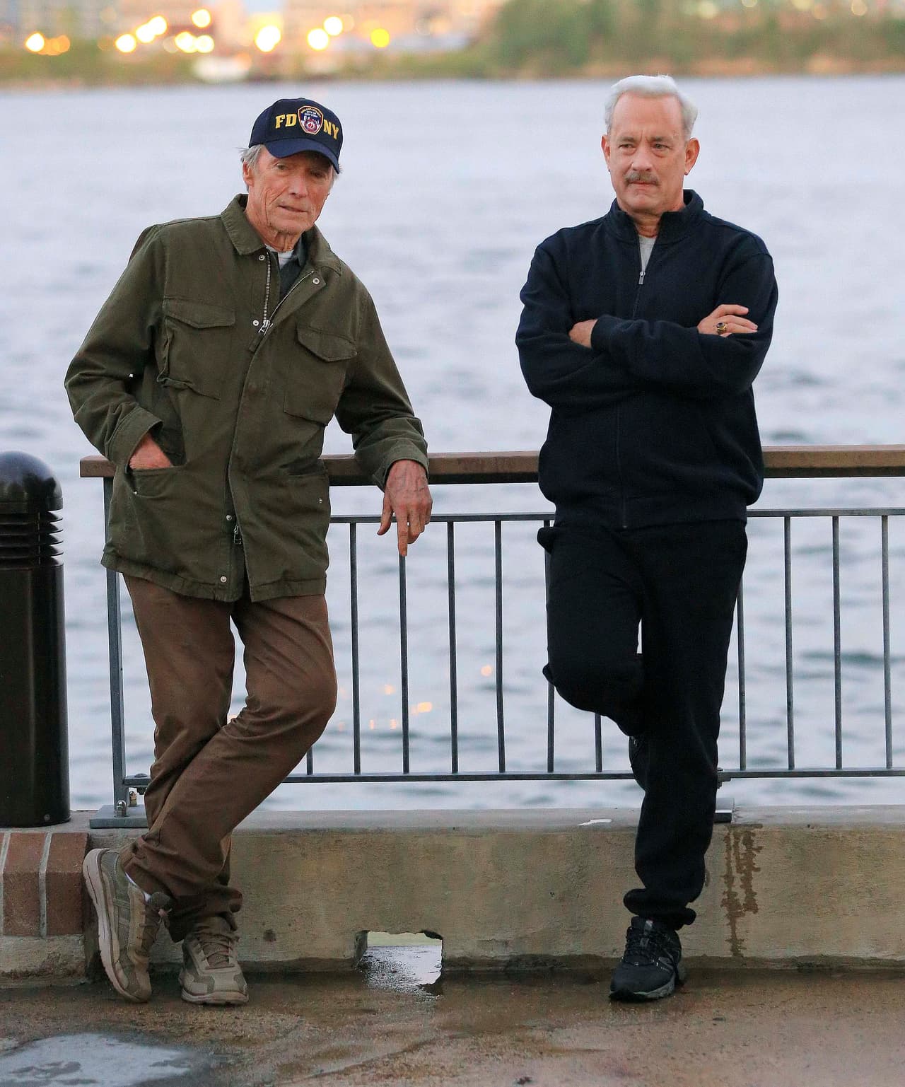 Claro, se trata de una caracterización para su próxima cinta.