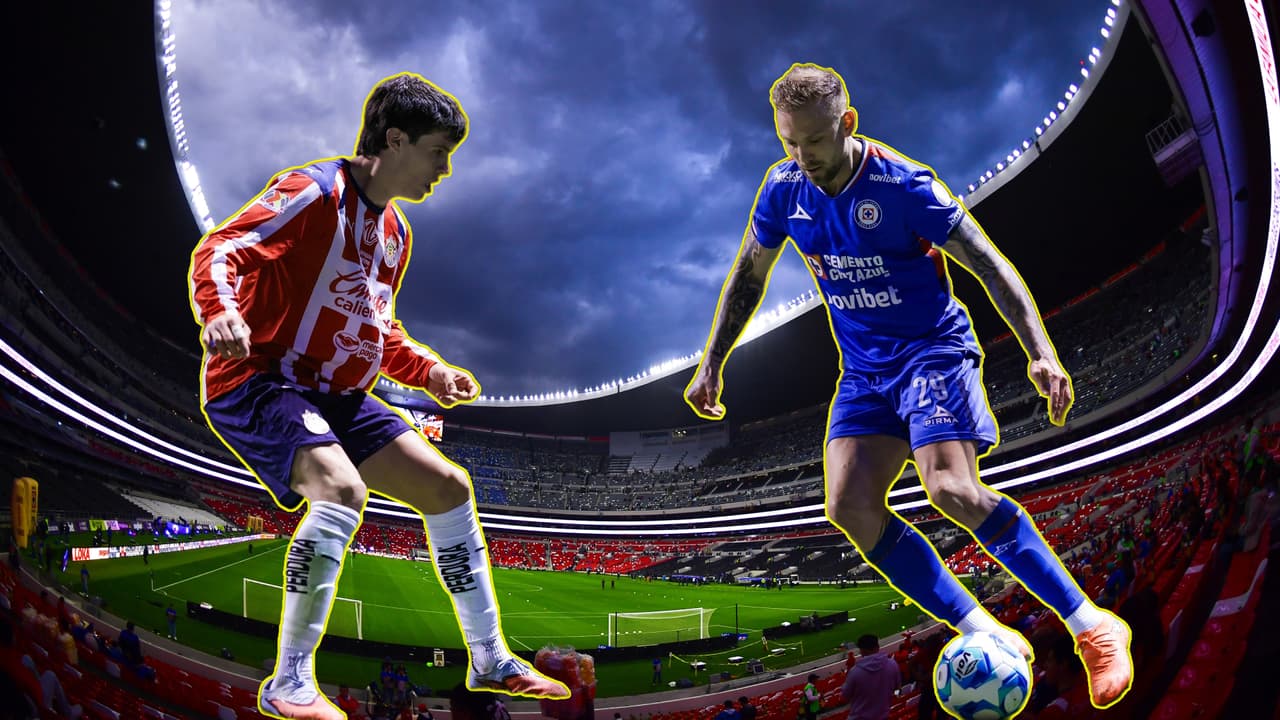 Alineaciones Cruz Azul vs. Chivas en partido de ida de Semifinales