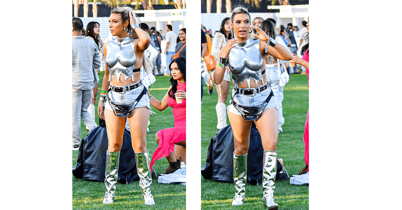 Los looks de Lele Pons en Coachella 2023