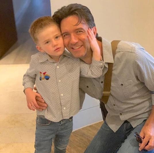 Sandra también habló de la posibilidad de darle un hermanito a su hijo Andrés, a quien tuvo con Leonardo de Lozanne, el vocalista del grupo Fobia.