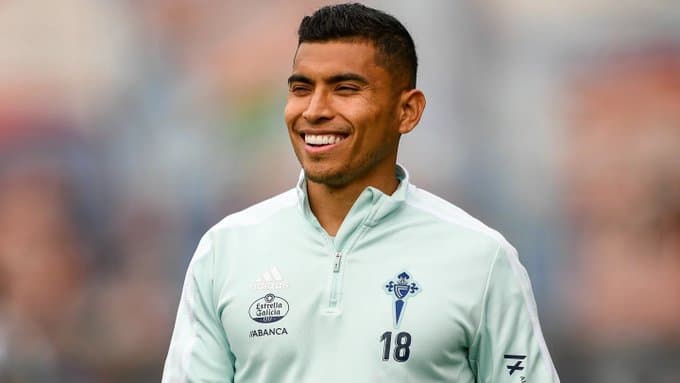 Orbelín Pineda se va del Celta a préstamo, confirma el presidente Juan Carlos Mourinño