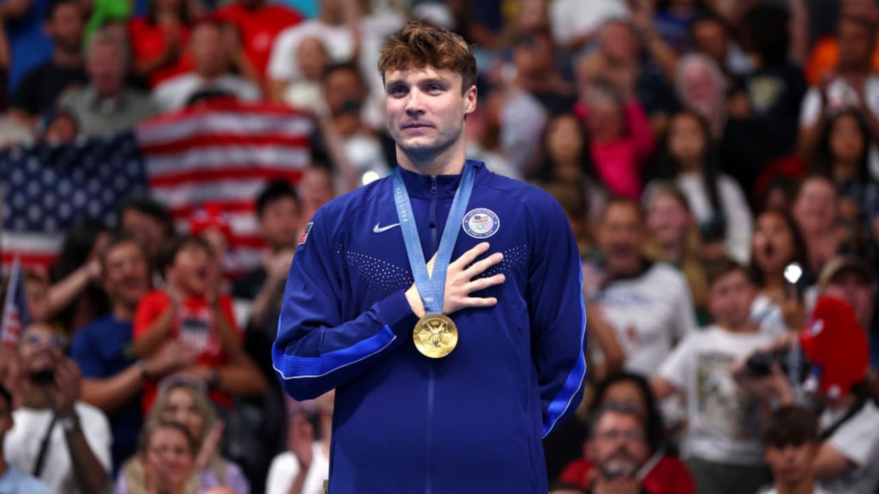 EEUU tiene oro y récord mundial en 1,500 metros libres con Bobby Finke  