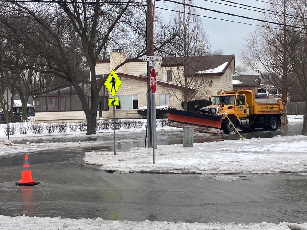 La situación persistió durante toda la mañana.