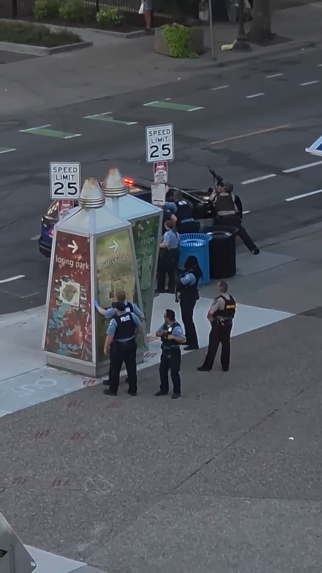 Tiroteo sacude el centro de Minneapolis