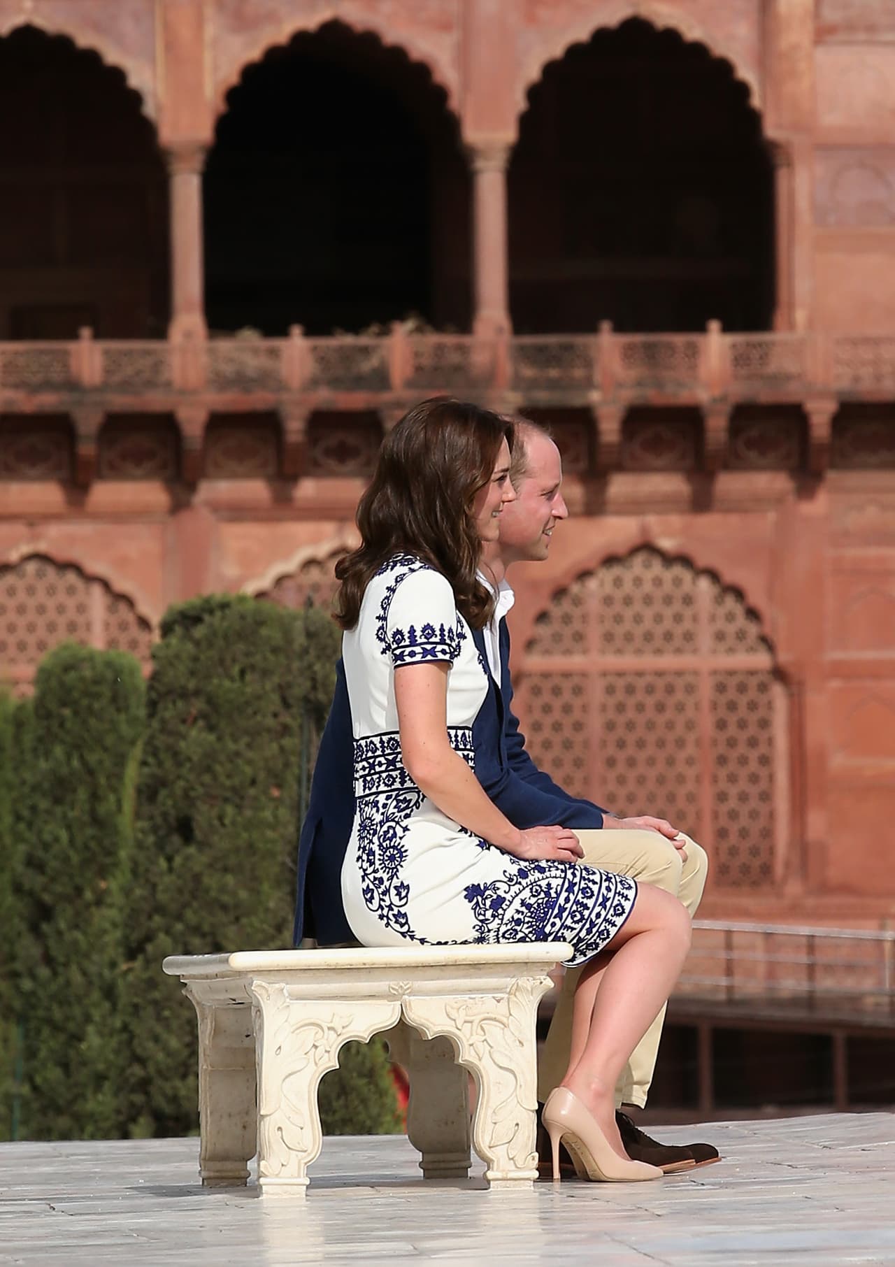 Los Duques terminan así su visita de varios días a India.