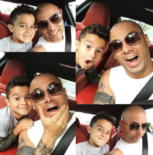 ¿Qué tal esta sesión de caras y gestos con su pequeño Dylan?