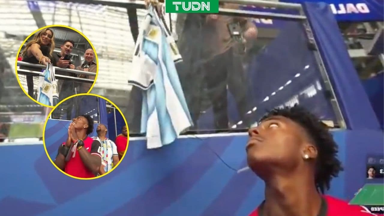 ¡La dejó en el piso! Speed rechaza playera de Argentina