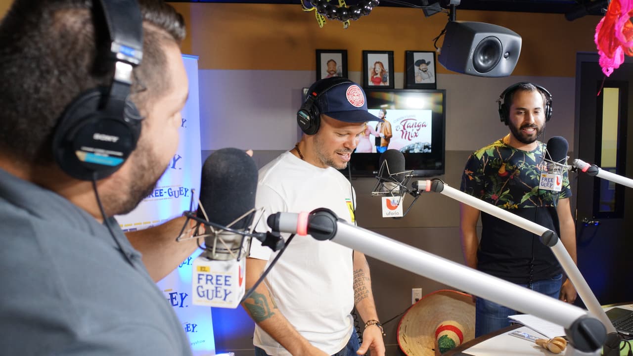 Residente se la pasó a todo dar con El Tambochi y El Compa Ivan.