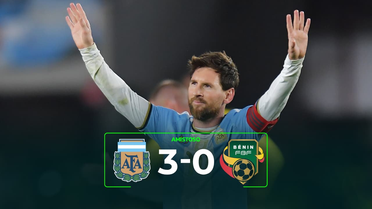 ¡Inolvidable! Messi se despide de Argentina con gol y dos asistencias