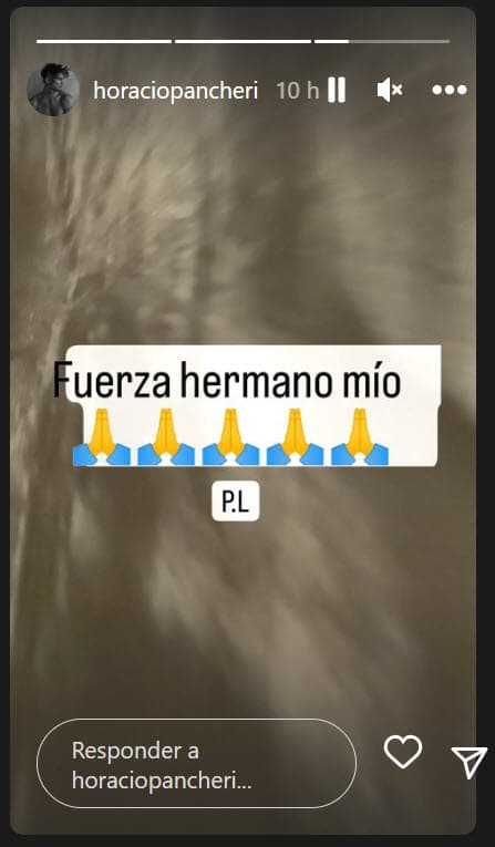 En sus historias de Instagram, el actor de series como El
<b><a href="https://vix.com/es/detail/series-3869?utm_medium=internal_referral&utm_source=univision&utm_campaign=breaking_news&utm_content=ed_entertainment&utm_term=slideshow" target="_blank">Juego de las Llaves, que puedes ver en ViX+</a></b>, colgó esta imagen en apoyo a su querido amigo.
<br>