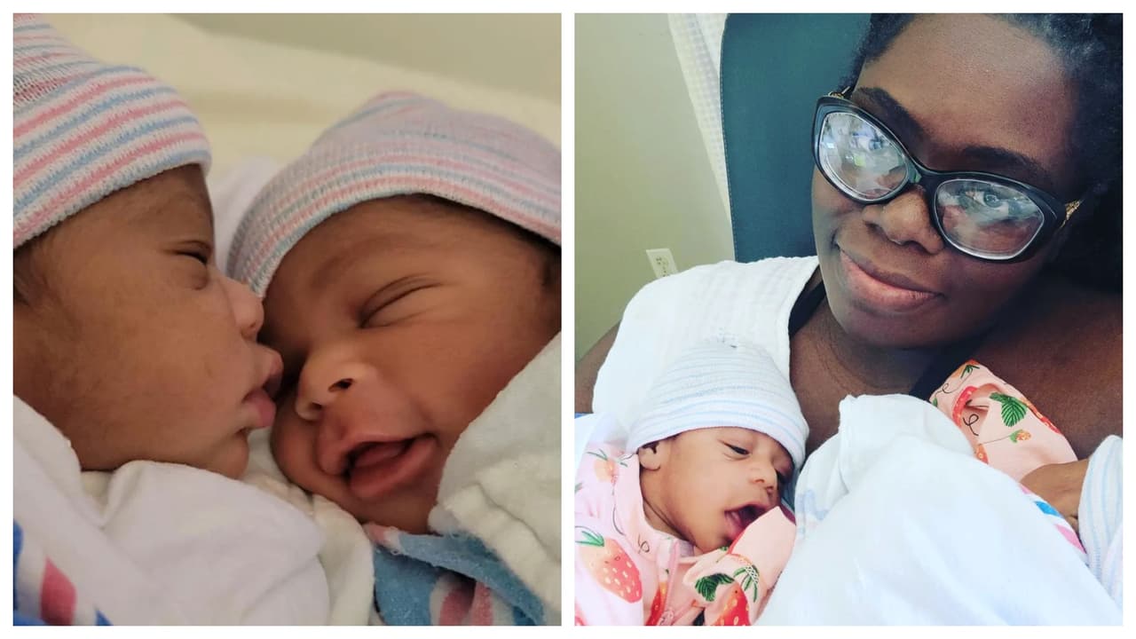 Madre de Nueva York se hace popular al dar a luz a su tercer par de gemelos consecutivos