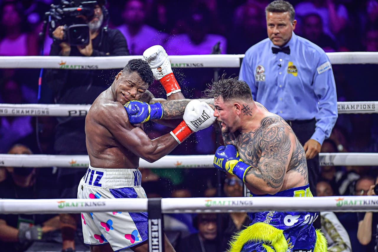 En una pelea llena de emociones Andy Ruíz logró derrotar a Luís Ortíz, quien aguantó pese a caer tres veces a la lona.