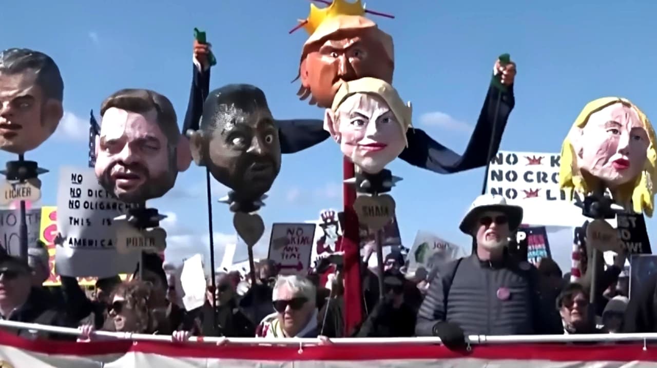 Protesta No kings | La más grande de la historia de EEUU y LA el edo con mayor arrestos